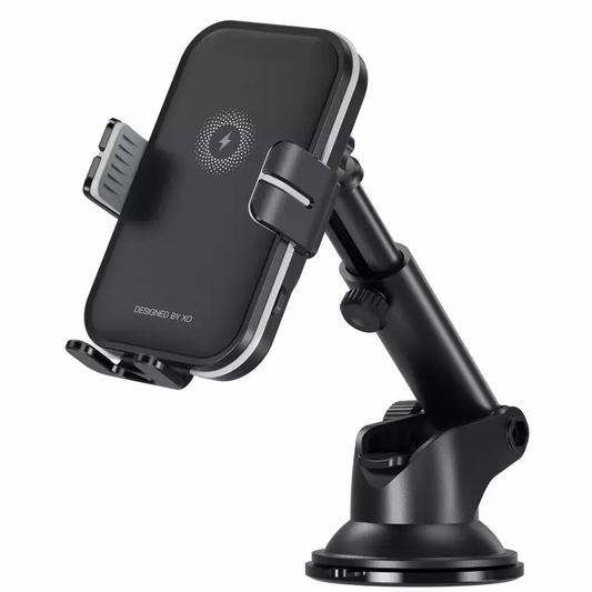Безжично автомобилно зарядно устройство XO Design WX027, 15W, 1.67A, Черно