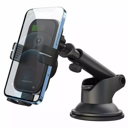 XO Design WX027 Wireless Car Charger, 15W, 1.67A, Black