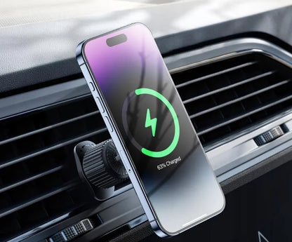 Безжично автомобилно зарядно устройство XO Design CX025, 15W, 1.67A, Черно