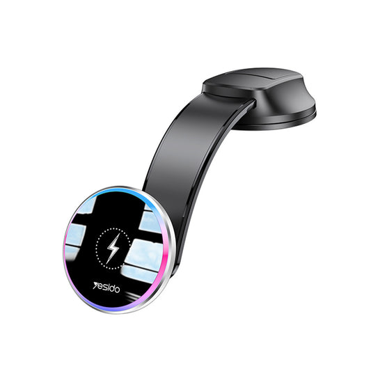 Безжично автомобилно зарядно Yesido C292, 15W, 1.67A, Черно