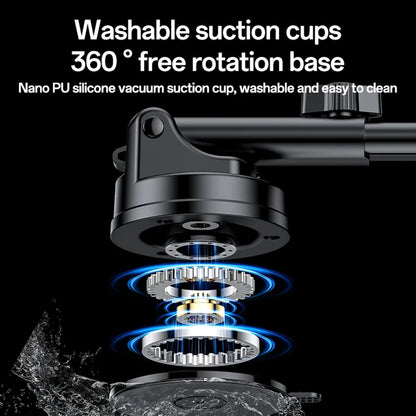 Безжично автомобилно зарядно Yesido C307, 15W, 1.67A, Черно