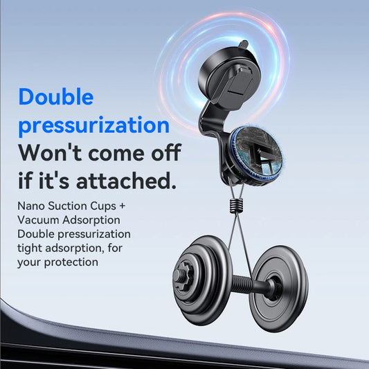 Безжично автомобилно зарядно Yesido C311, 15W, 1.67A, Черно