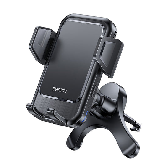 Безжично автомобилно зарядно Yesido C312, 15W, 1.67A, Черно