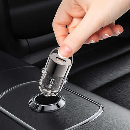 Автомобилен заряден уред Yesido Y67, 45W, 3A, 1 x USB-C, Черен