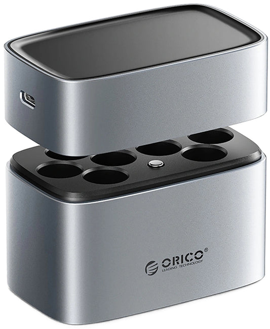 Зарядно за батерии Orico EV8, AA, Сиво