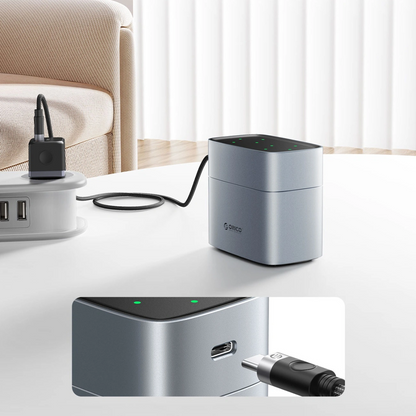 Зарядно за батерии Orico EV8, AA, Сиво