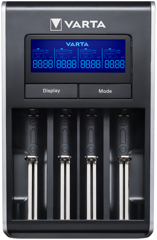 Зарядно за батерии Varta, AA / AAA, Черно