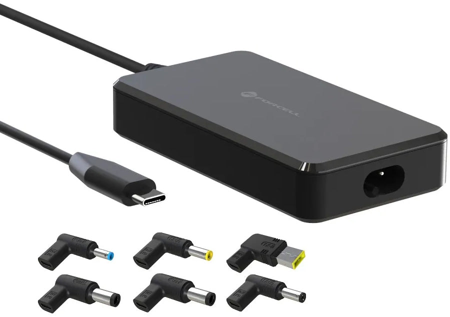 Зарядно устройство Forcell F-Energy E856, 65W, Черно