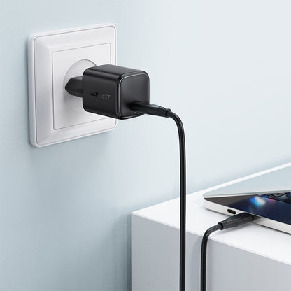Зарядно устройство за мрежа Acefast A119, 45W, 3A, 1 x USB-C, Черно