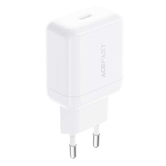 Зарядно устройство за мрежа Acefast A130, 20W, 3A, 1 x USB-C, Бяло