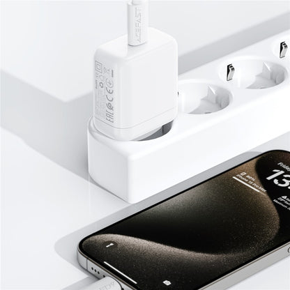 Зарядно устройство за мрежа Acefast A130, 20W, 3A, 1 x USB-C, Бяло