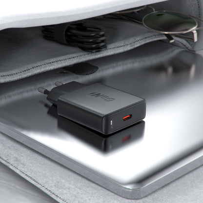 Зарядно устройство за мрежа Acefast A65, 20W, 3A, 1 x USB-C, Черно