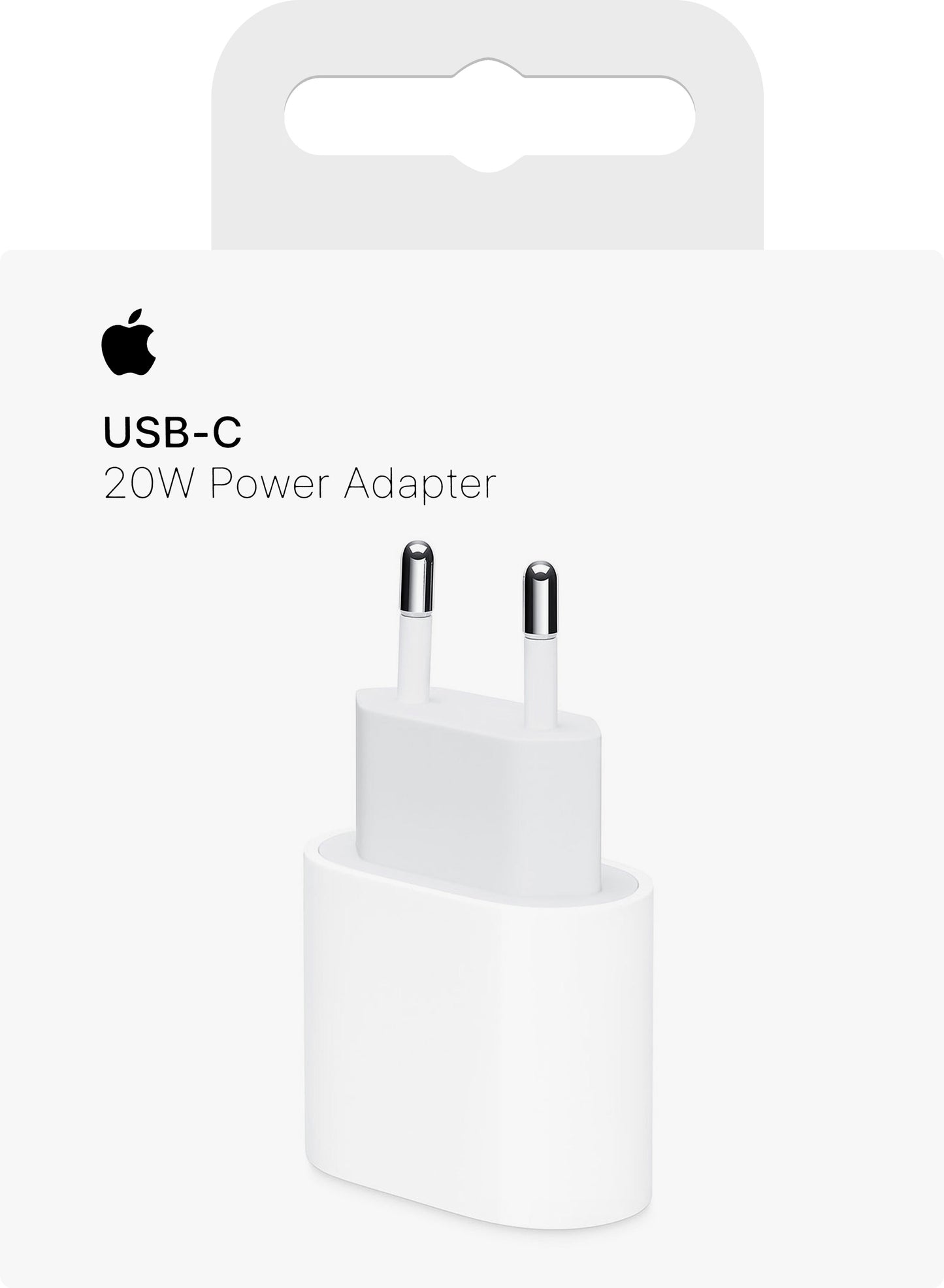 Мрежово зарядно устройство Apple, 20W, 3A, 1 x USB-C, бяло MUVV3ZM/A 