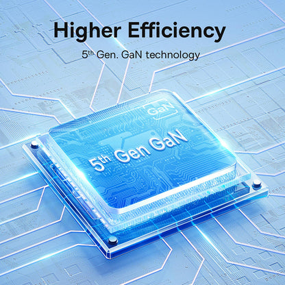 Зарядно за мрежа Baseus GaN5 UK, 30W, 3A, 1 x USB-C, Бяло P10110906213-00