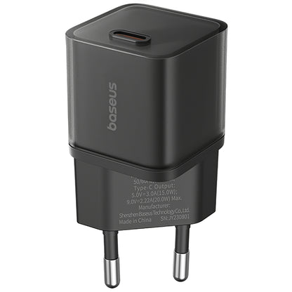 Мрежово зарядно устройство Baseus GaN5S GaN5S, 30W, 3A, 1 x USB-C, черно P10162504113-00 