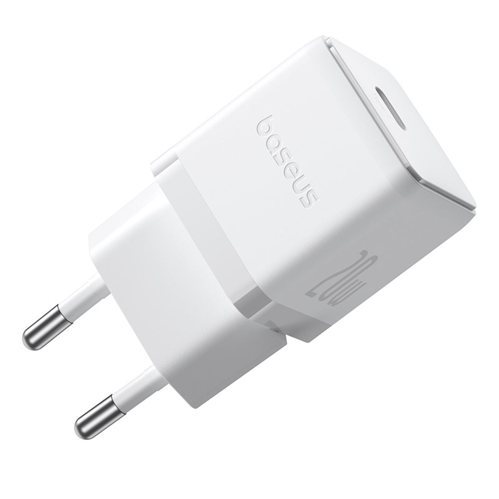 Зарядно устройство за мрежа Baseus Palm, 20W, 3A, 1 x USB-C, Бяло P10111602213-00