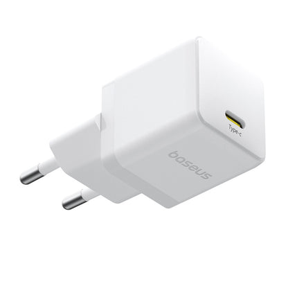 Зарядно устройство за мрежа Baseus Palm, 20W, 3A, 1 x USB-C, Бяло P10111602213-00
