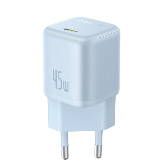 Зарядно за мрежа Baseus PicoGo, 45W, 3A, 1 x USB-C, Синьо P10176800313-00