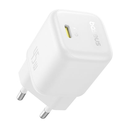 Baseus PicoGo Network Charger, 45W, 3A, 1 x USB-C, White P10176800213-00
