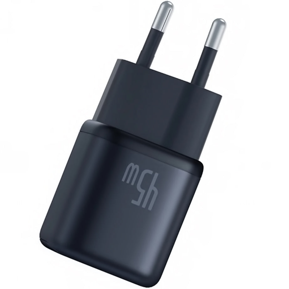 Зарядно за мрежа Baseus PicoGo, 45W, 3A, 1 x USB-C, Черно P10176800123-00