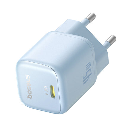 Зарядно за мрежа Baseus PicoGo, 45W, 3A, 1 x USB-C, Синьо P10176800313-00