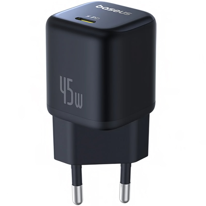 Зарядно за мрежа Baseus PicoGo, 45W, 3A, 1 x USB-C, Черно P10176800123-00