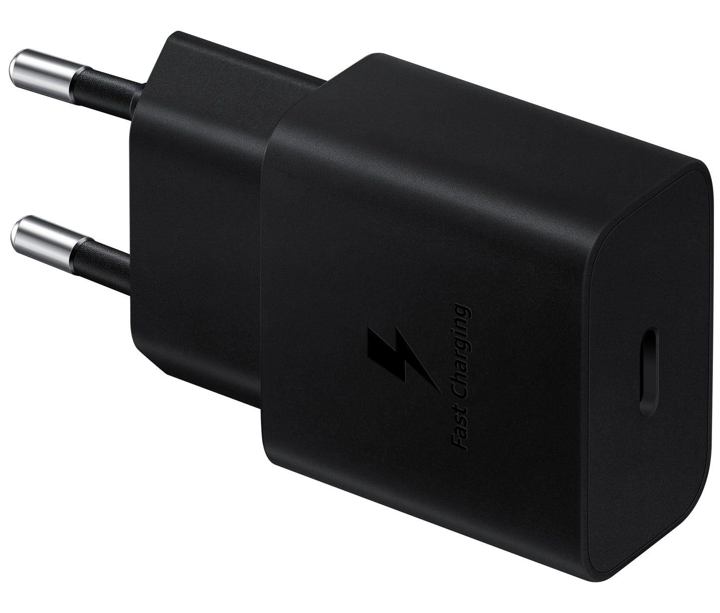 Мрежово зарядно устройство Samsung USB-C с кабел USB-C, 15W, 2A, 1 x USB-C, черно EP-T1510XBEGEU EP-T1510XBEGEU