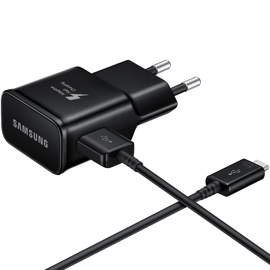 Samsung EP-TA200B + DG970BBE, 15W, 2A, 1 x USB-A, черен GP-PTU02020SOBBQ