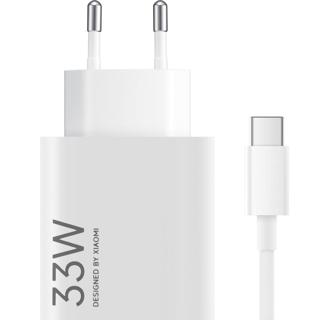 Зарядно за мрежа с USB-C кабел Xiaomi, 33W, 3A, 1 x USB-A, Бяло BHR9956EU