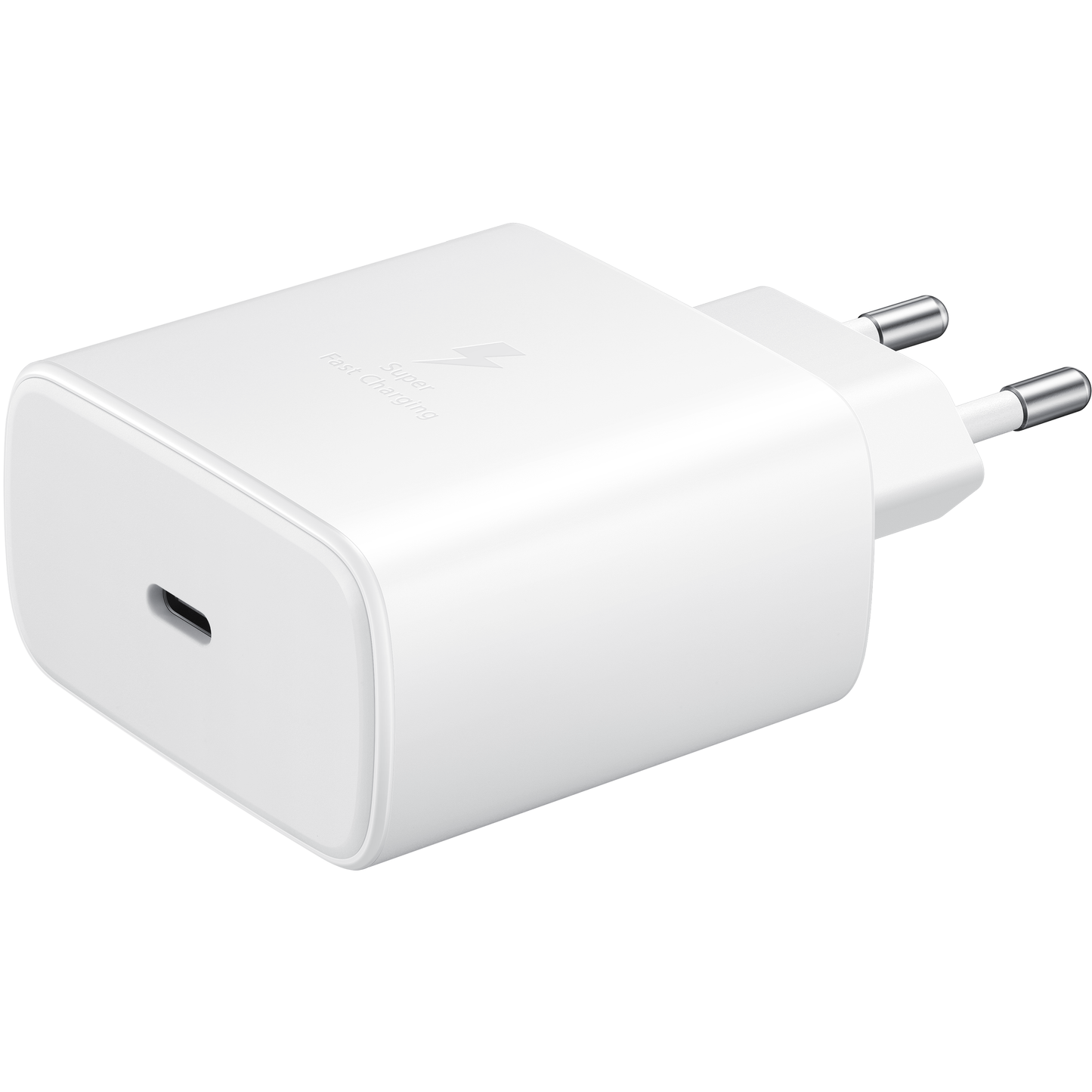 Samsung EP-TA845 + DW76767JWE USB-C кабел Мрежово зарядно устройство, 45W, 4.05A, 1 x USB-C, бяло GP-PTU020SOFWQ