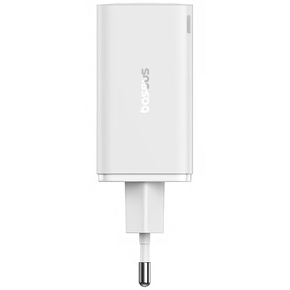 Baseus GaN6 Pro USB-C кабел Мрежово зарядно устройство с USB-C кабел, 100W, 3,25A, 2 x USB-A - 2 x USB-C, бяло P1016270521212-00 