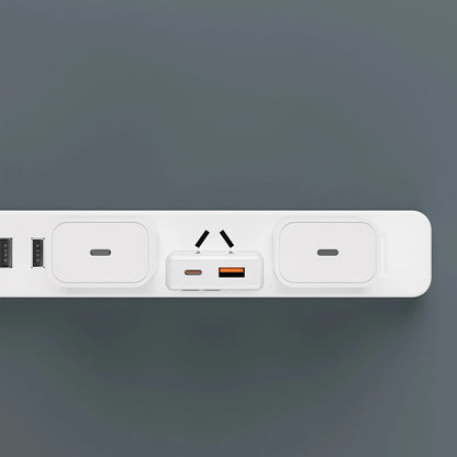 Dudao A30EUT USB-C кабелно мрежово зарядно устройство, 30W, 3A, 1 x USB-A - 1 x USB-C, бяло 