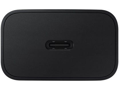 Мрежово зарядно устройство Samsung USB-C с кабел USB-C, 15W, 2A, 1 x USB-C, черно EP-T1510XBEGEU EP-T1510XBEGEU