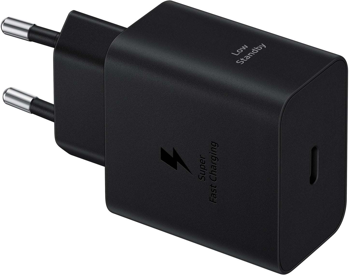 Мрежово зарядно устройство Samsung с USB-C кабел, 45 W, 4,05 A, 1 x USB-C, черно EP-T4511XBEGEU 