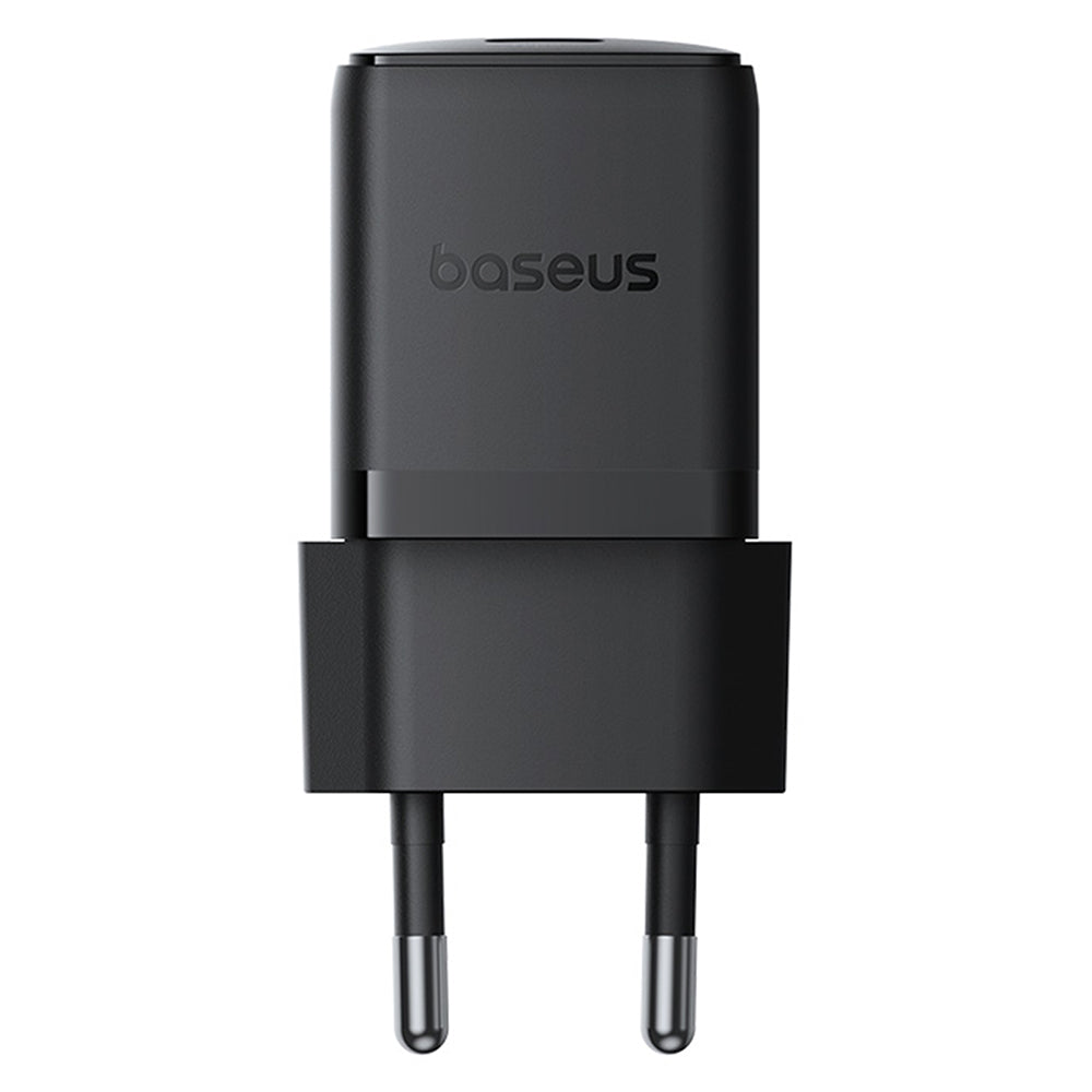 Зарядно за мрежа с USB-C кабел Baseus Palm, 30W, 3A, 1 x USB-C, Черно P10111605113-01
