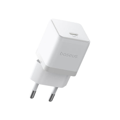Зарядно за мрежа с USB-C кабел Baseus Palm, 30W, 3A, 1 x USB-C, Бяло P10111605213-01