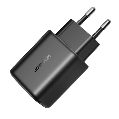 Зарядно за мрежа с USB-C кабел Joyroom JR-TCF23, 25W, 3A, 1 x USB-C, Черно