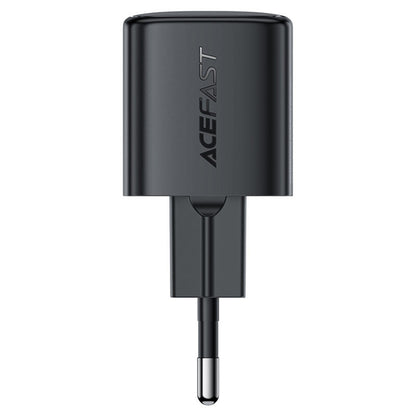 Зарядно за мрежа с USB-C кабел Acefast A118, 30W, 3A, 1 x USB-C, Черно