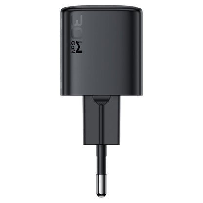 Зарядно за мрежа с USB-C кабел Acefast A118, 30W, 3A, 1 x USB-C, Черно