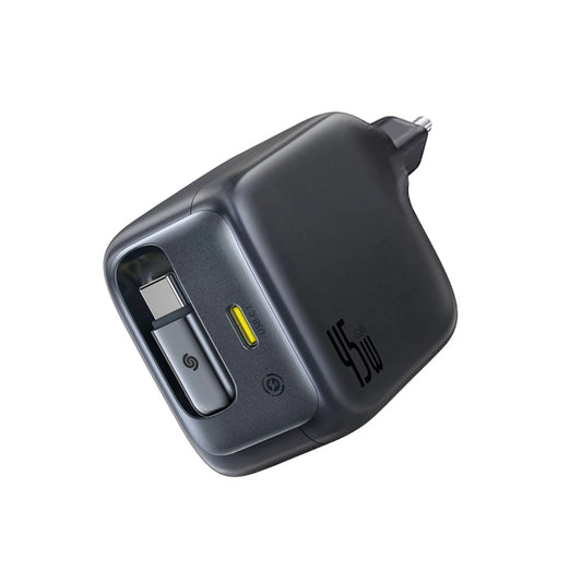 Зарядно за мрежа с USB-C кабел Baseus EnerCore CJ11, 45W, 3A, 1 x USB-C, Черно Z0004800