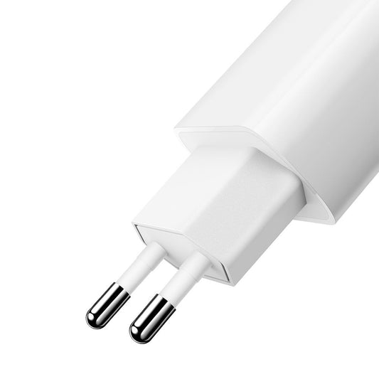 Зарядно за мрежа с USB-C кабел McDodo CH-6721 Offer, 12W, 2.4A, 2 x USB-A, Бяло