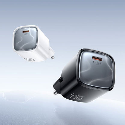 Зарядно устройство с мрежов кабел USB-C Mcdodo Nano CH-4433, 45W, 3A, 1 x USB-C, Черно