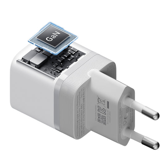 Зарядно устройство Cuktech, 40W, 3A, 1 x USB-C, бяло CKAC301SEUWH