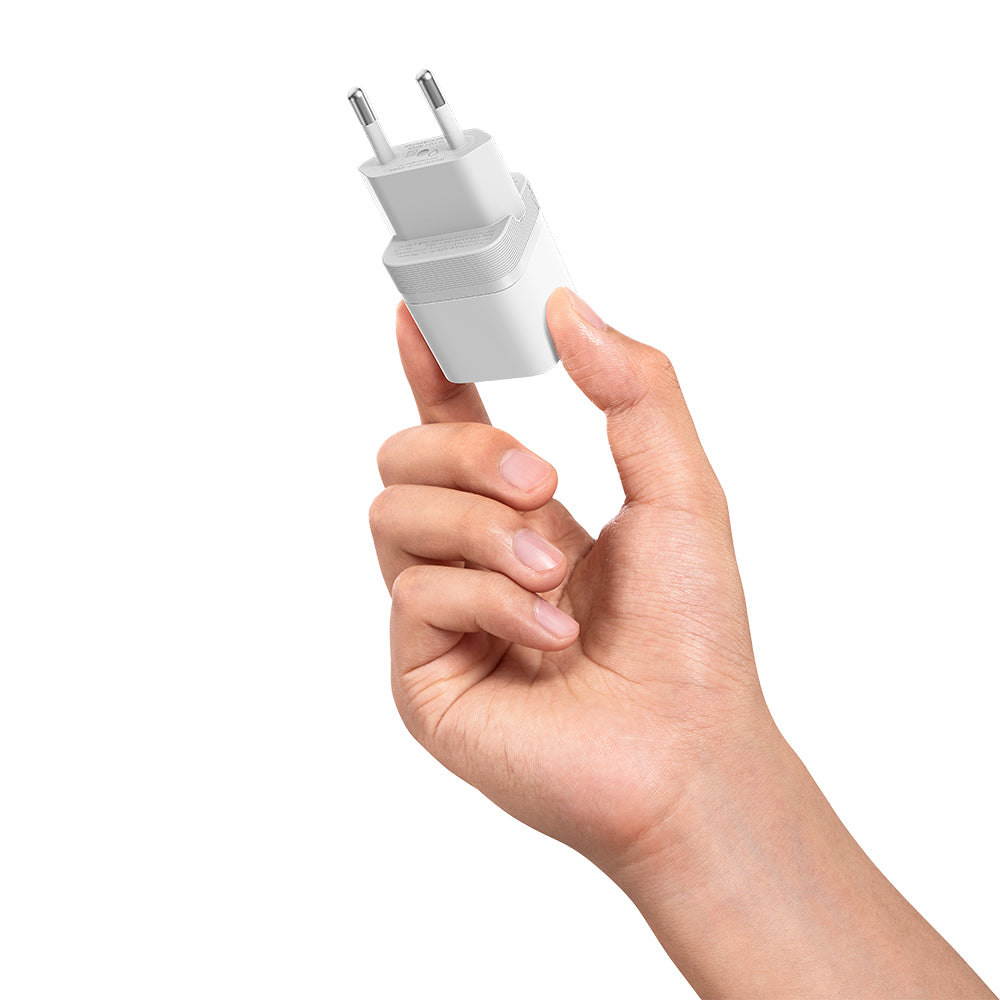 Cuktech Network Charger, 40W, 3A, 1 x USB-C, White CKAC301SEUWH