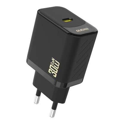 Dudao A27P Network Charger, 30W, 3A, 1 x USB-C, Black