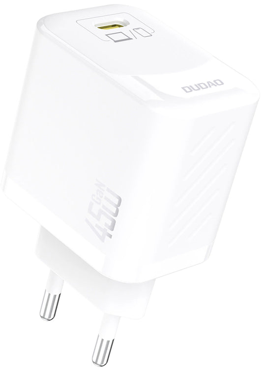 Зарядно за мрежа Dudao A28, 45W, 3A, 1 x USB-C, Бяло