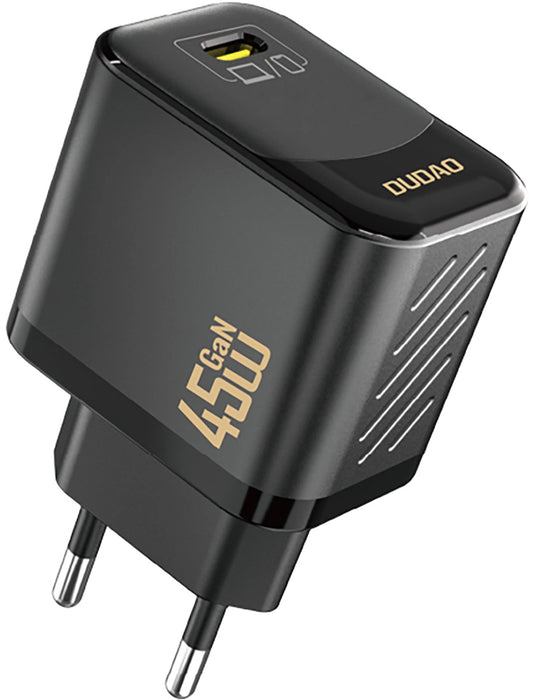 Зарядно за мрежа Dudao A28, 45W, 3A, 1 x USB-C, Черно