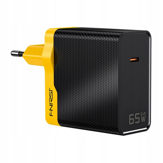 Зарядно устройство за мрежа Fnirsi, 65W, 3.25A, 1 x USB-C, Черно
