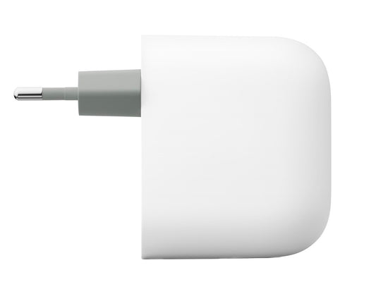 Зарядно устройство за мрежа Google, 67W, 4A, 2 x USB-C, Бяло GA09856-EU