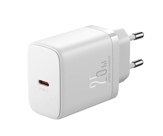 Мрежово зарядно устройство Joyroom JR-TCF11, 25W, 3A, 1 x USB-C, бяло 